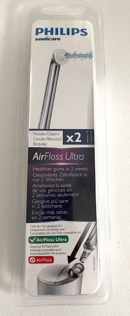 Philips airfloss ultra vaihtopäät