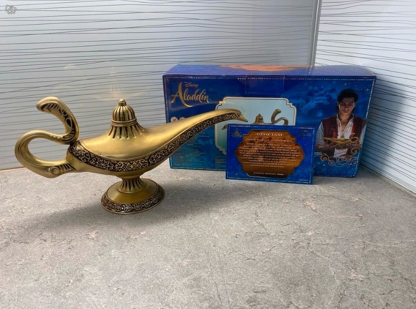 Aladdin (2019) lamppu, jäljennös