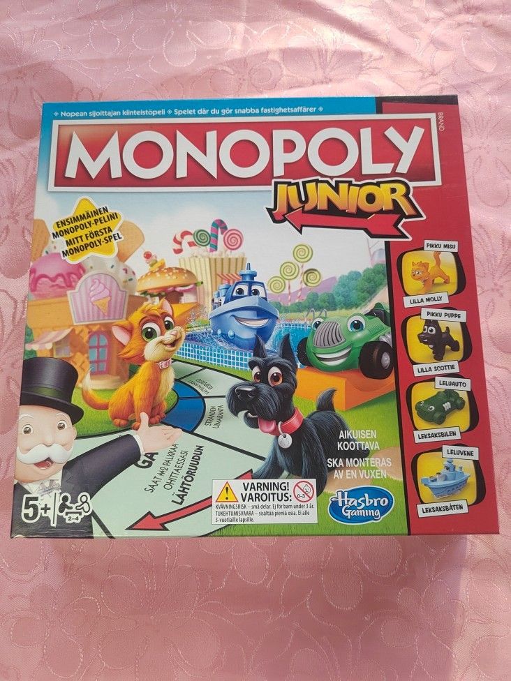 Monopoly junior lautapeli