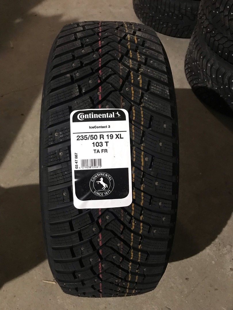 Continental 235/50R19 XL nastarengas 1kpl, UUSI!