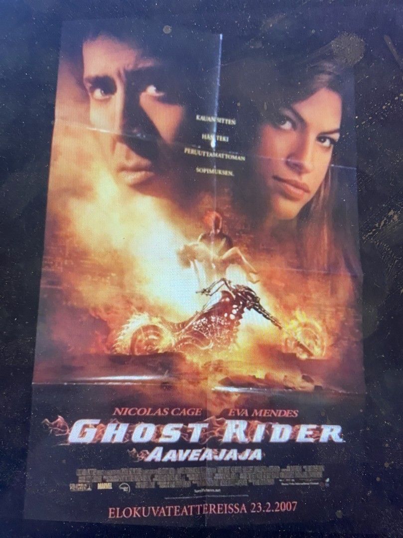 Ghost Rider ja Jumper julisteet