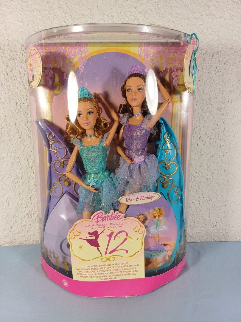 Barbie Isla and Hadley NRFB , 12 dancing princesses