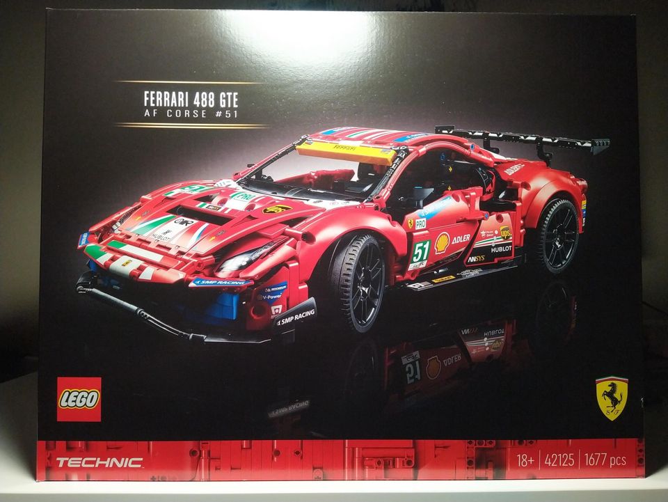 LEGO Technic 42125 - Ferrari 488 GTE