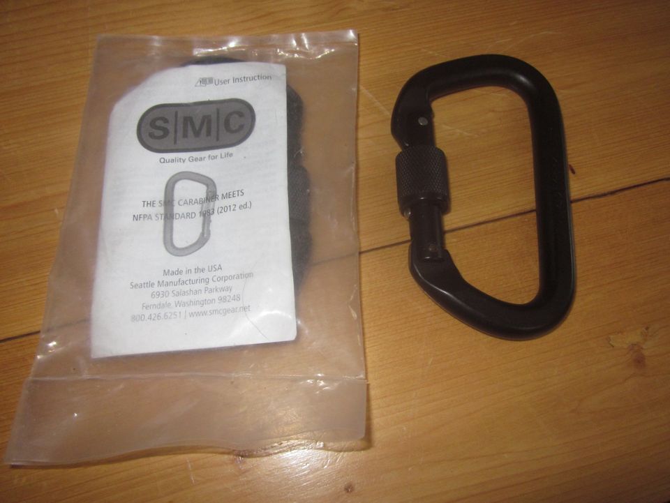 Sulkurengas Carabiner lukollinen