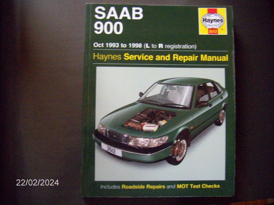 Saab 900 ng korjausopas Haynes