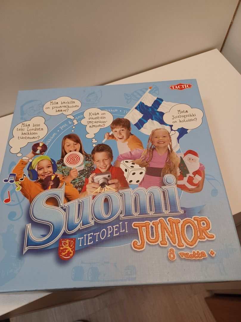Suomi Tietopeli Junior 8v. +