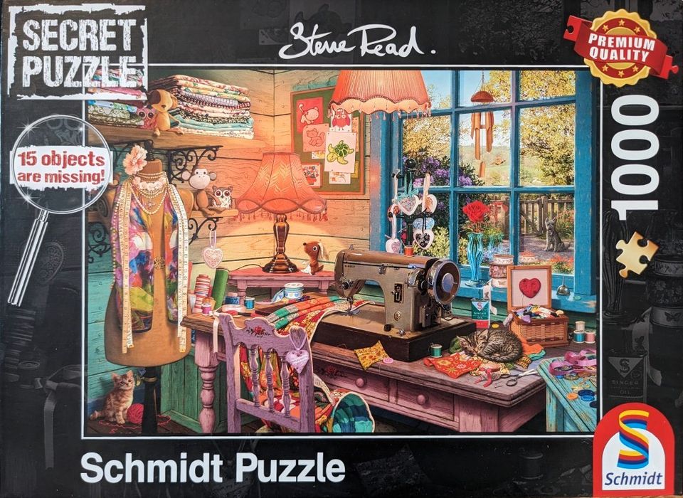 Schmidt secret puzzle palapeli 1000 palaa
