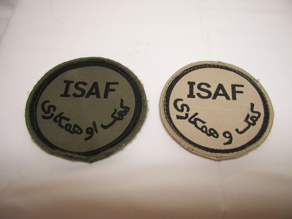 ISAF operaation hihamerkki