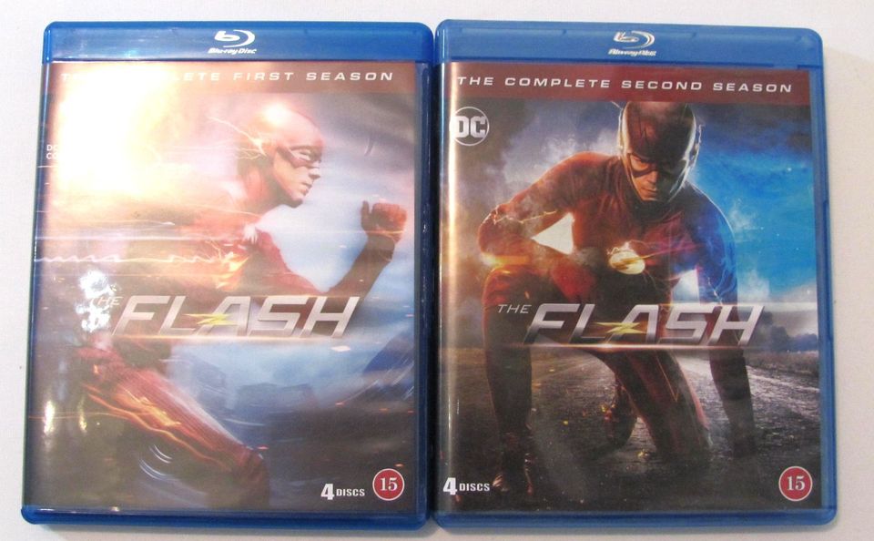 The Flash tv-sarja 1-2 kaudet Blu-ray