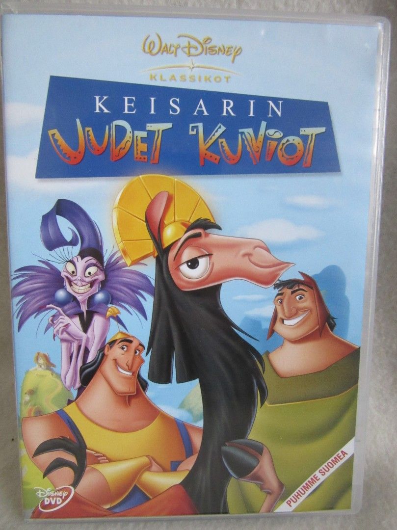 Keisarin uudet kuviot dvd