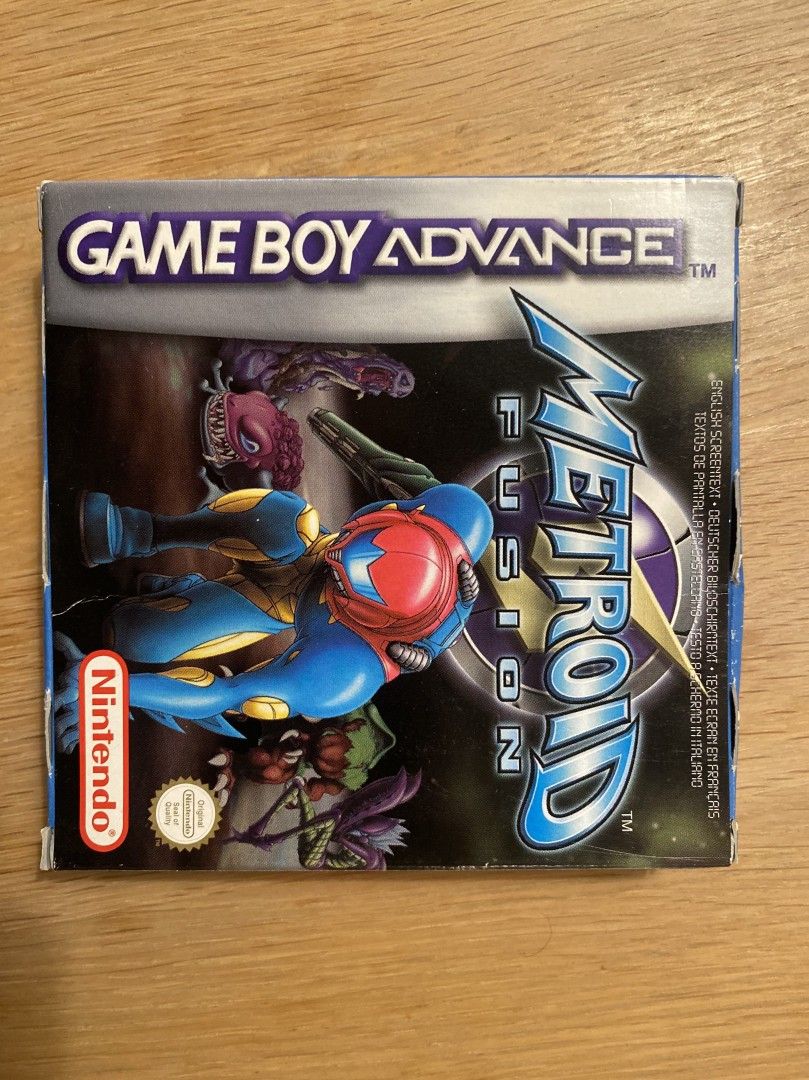 Metroid fusion, Gameboy advance