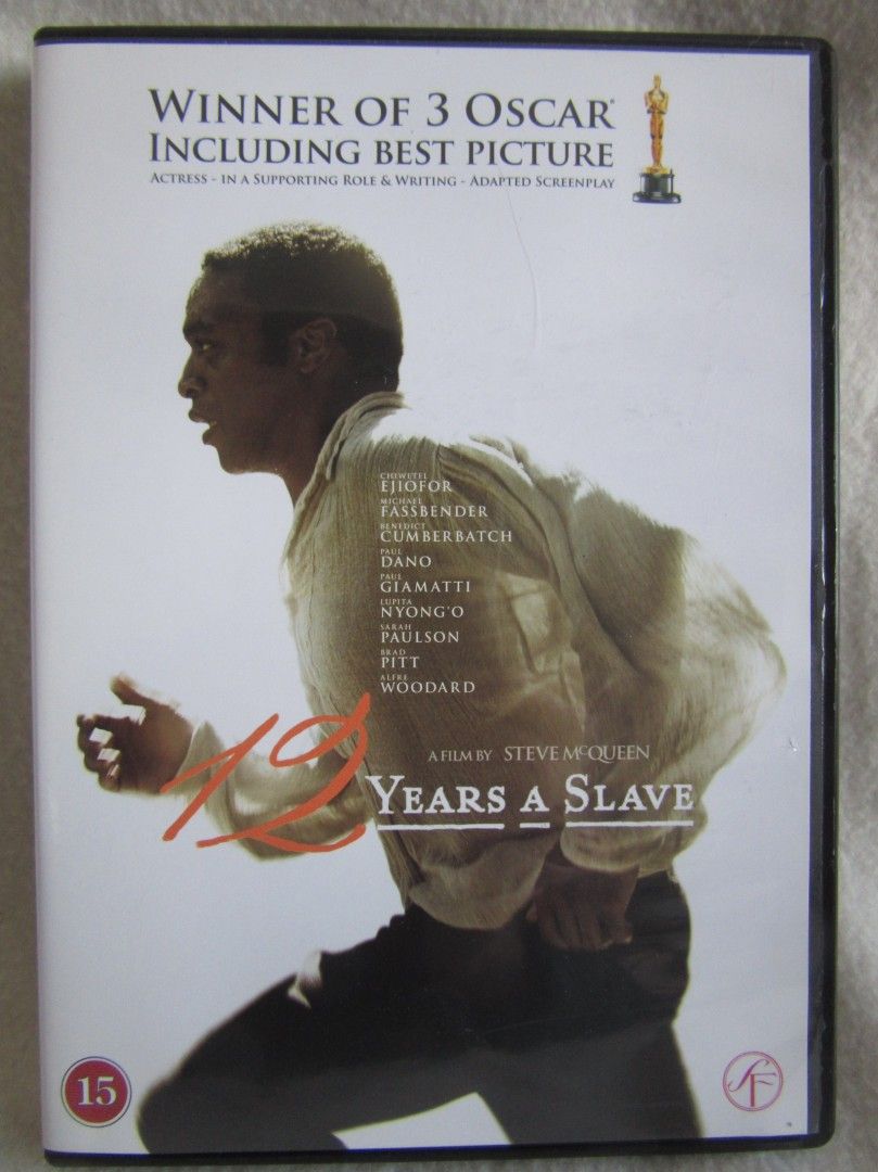 12 Years a Slave dvd