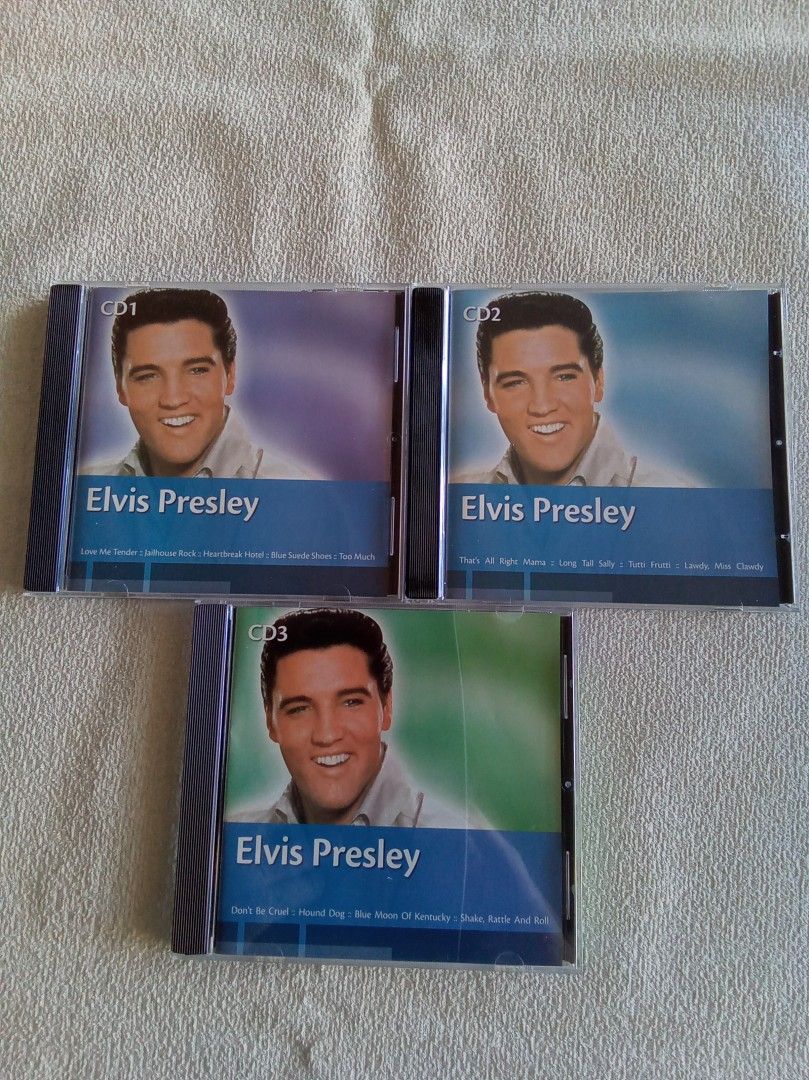 Elvis Presley 3 CD:n boxi 2008 vuodelta