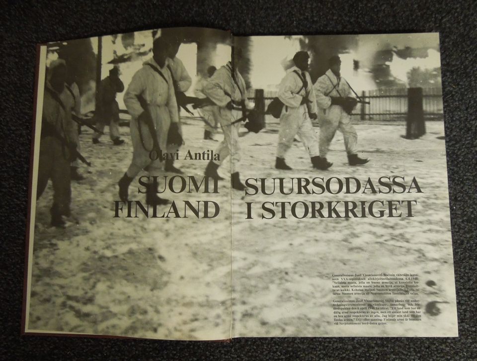 Suomi suursodassa. Olavi Antila
