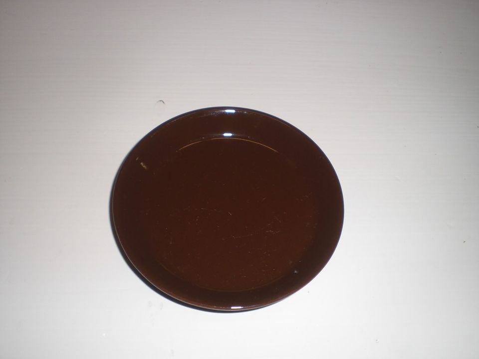 ARABIA KoKo ruskea lautanen 10cm