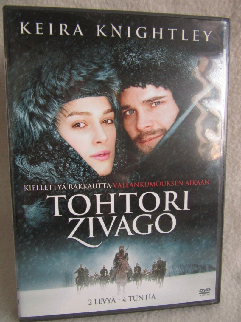 Tohtori Zivago minisarja dvd