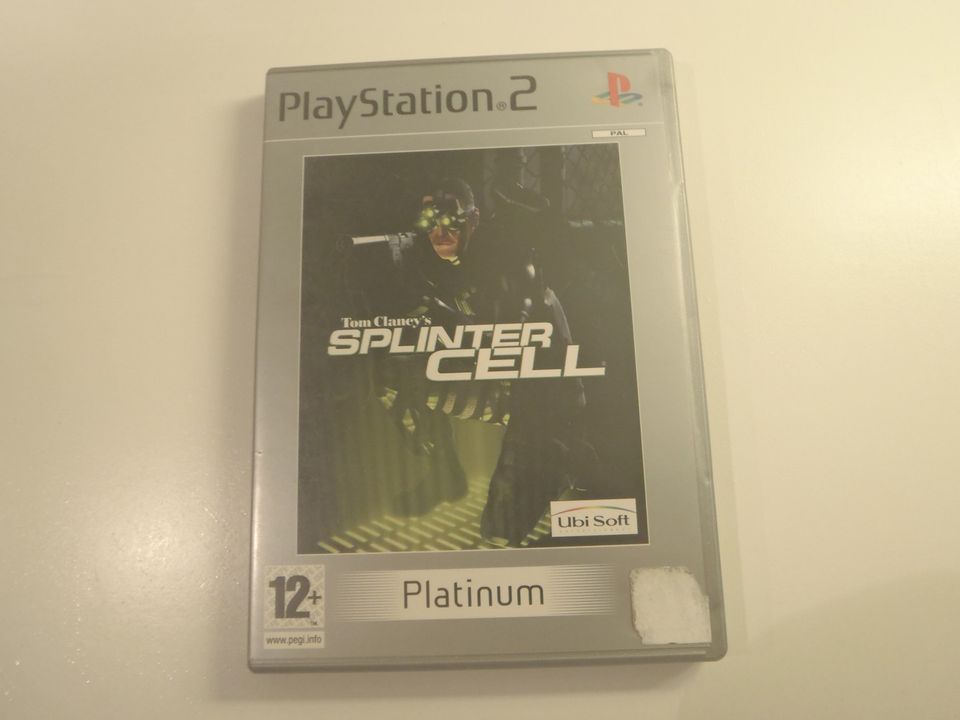 PS2 Splinter Cell peli