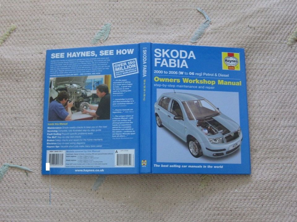 Skoda Fabia 1 korjausopas 2000-2006