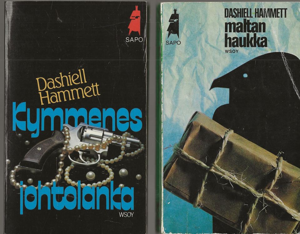 Dashiell Hammett ja Raymond Chandler - viisi kirjaa
