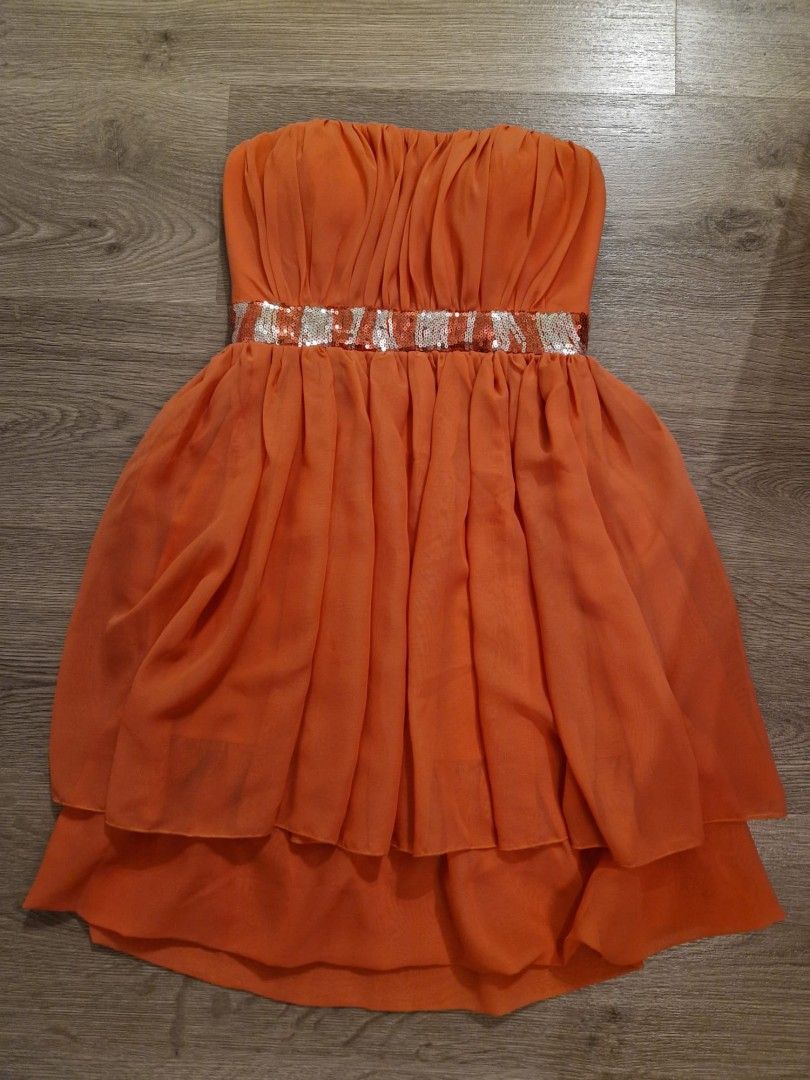 Oranssi mekko S