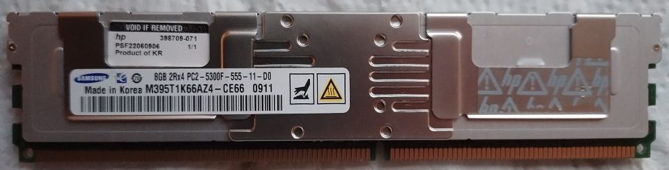 SAMSUNG FB-DIMM DDR2 8GB 667Mhz ECC Palvelinkoneen RAM Muistia