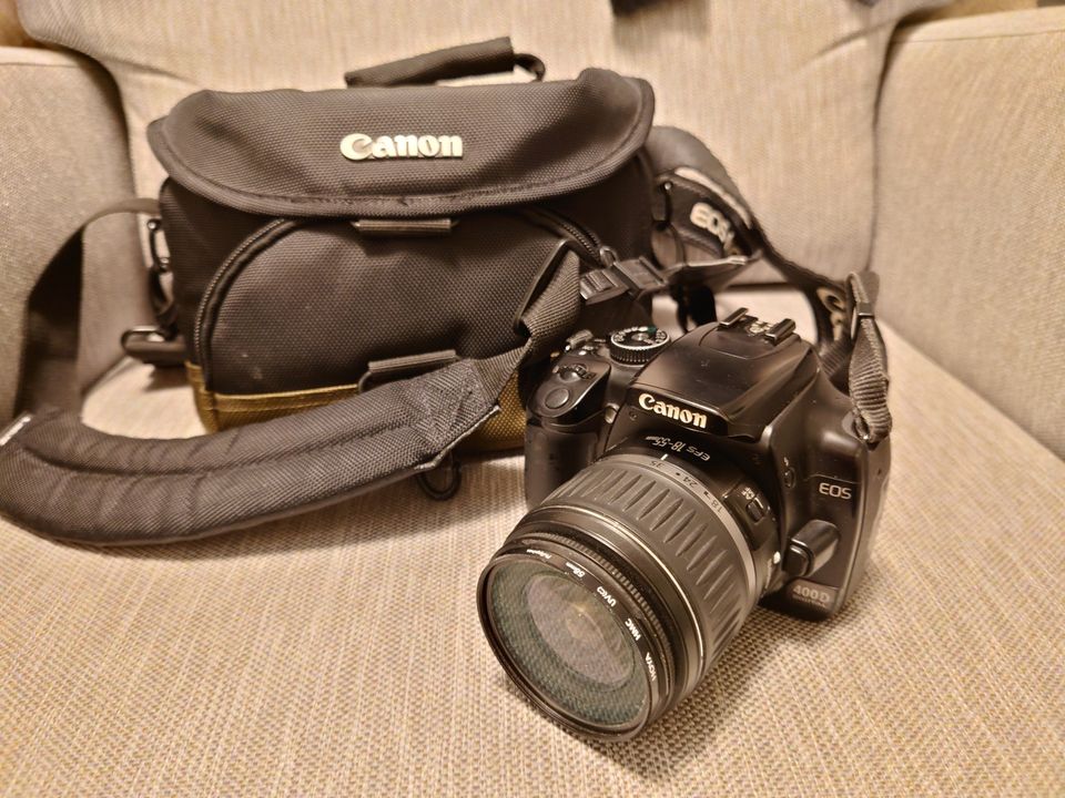 Canon 400D + 18-55mm Aloituspaketti