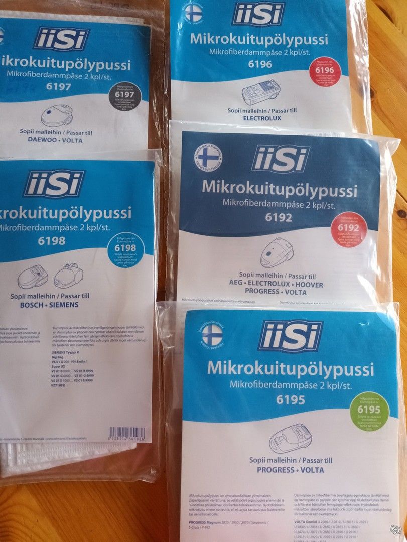 Mikrokuitupölypusseja