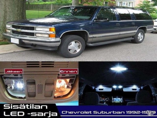 Chevrolet Suburban (MK8) Sisätilan LED -sarja ;x25