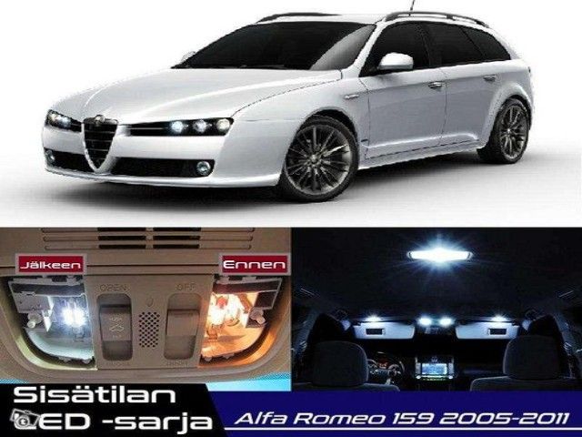 Alfa Romeo 159 (939) Sisätilan LED -sarja ;x14