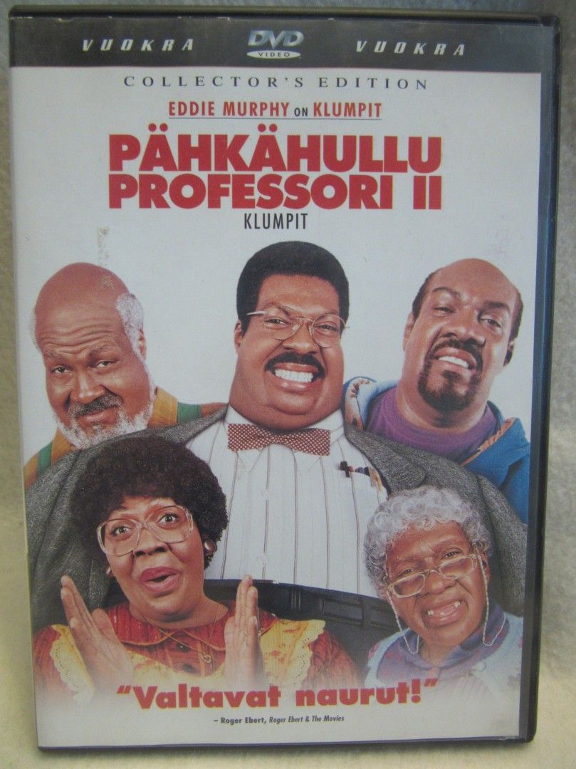 Pähkähullu professori 2 Klumpit dvd