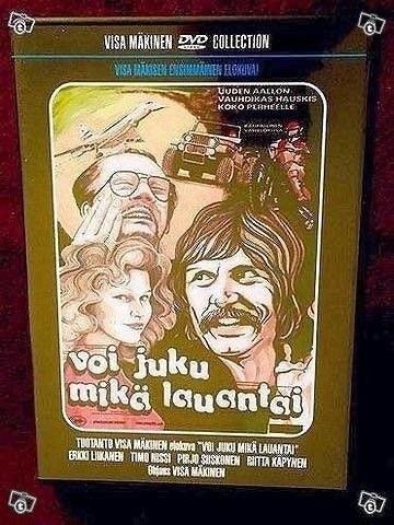 Voi juku mikä lauantai DVD Visa Mäkinen elokuva