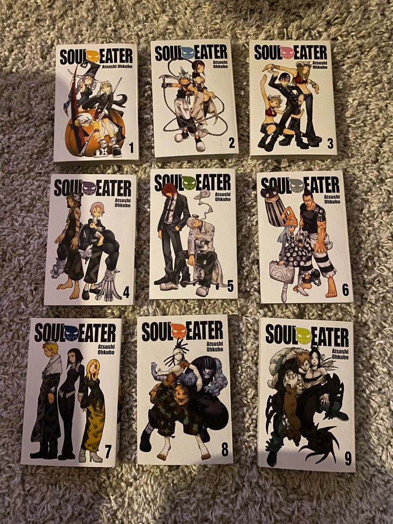 Soul Eater manga 1-9