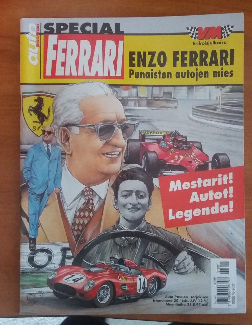 Auto Passion Special Ferrari, Enzo Ferrari punaisten autojen mies - VM Erikoisju