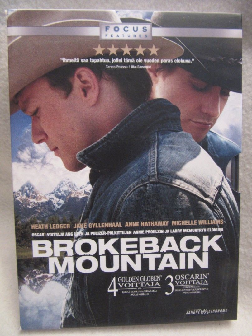 Brokeback Mountain dvd