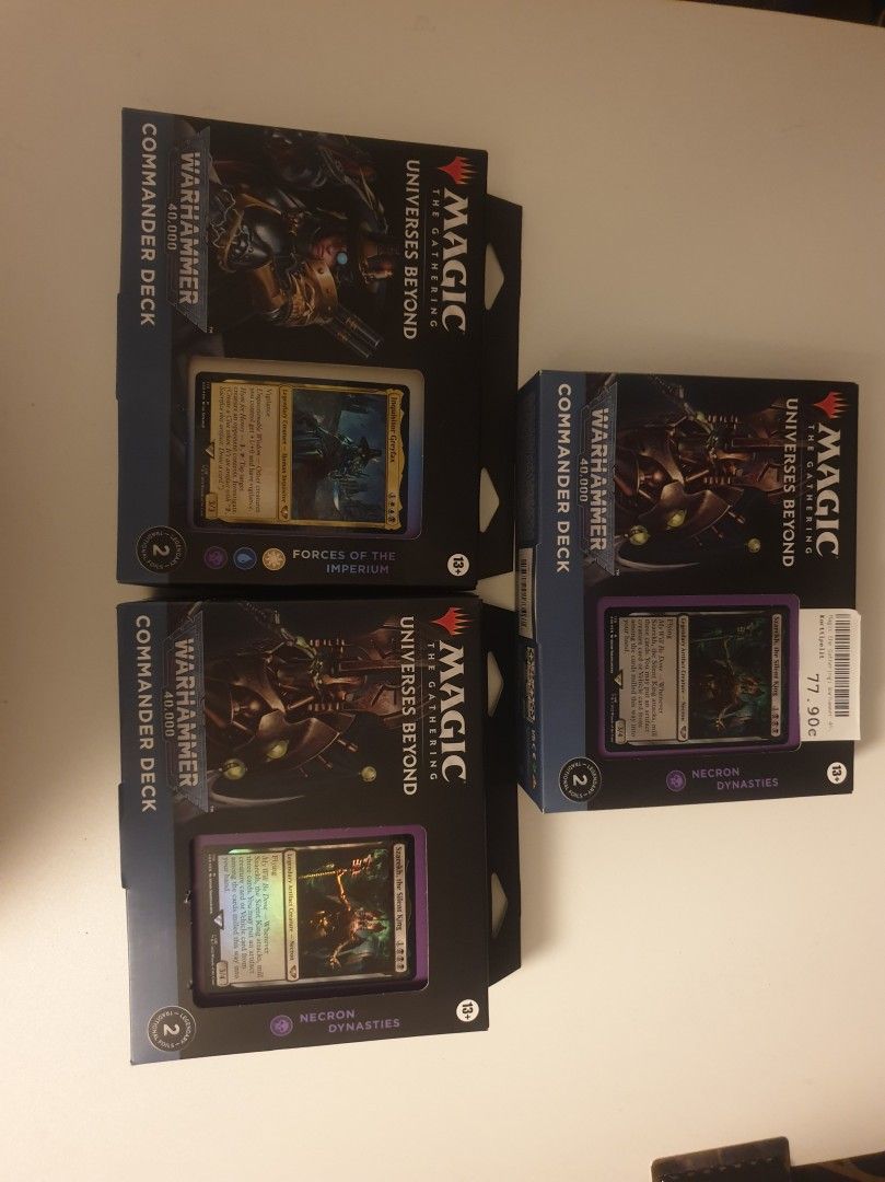 Magic the Gathering Warhammer 40k Commander deck