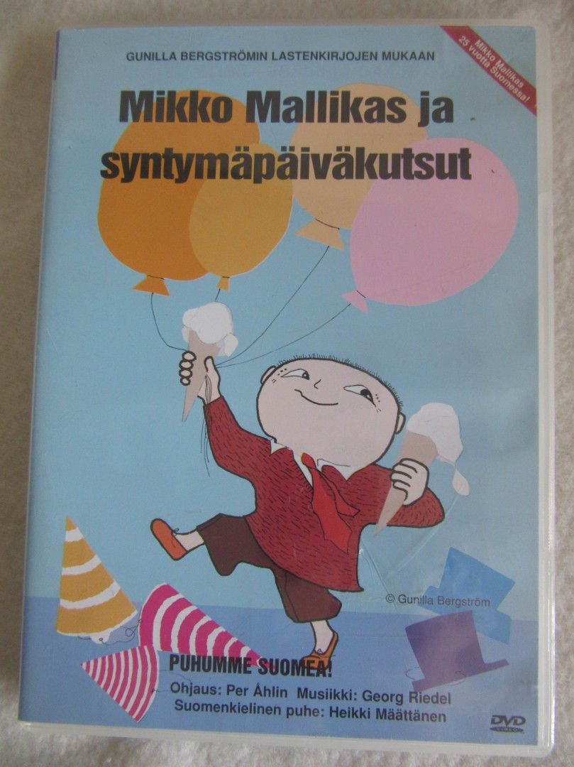 Mikko Mallikas ja syntymäpäiväkutsut dvd