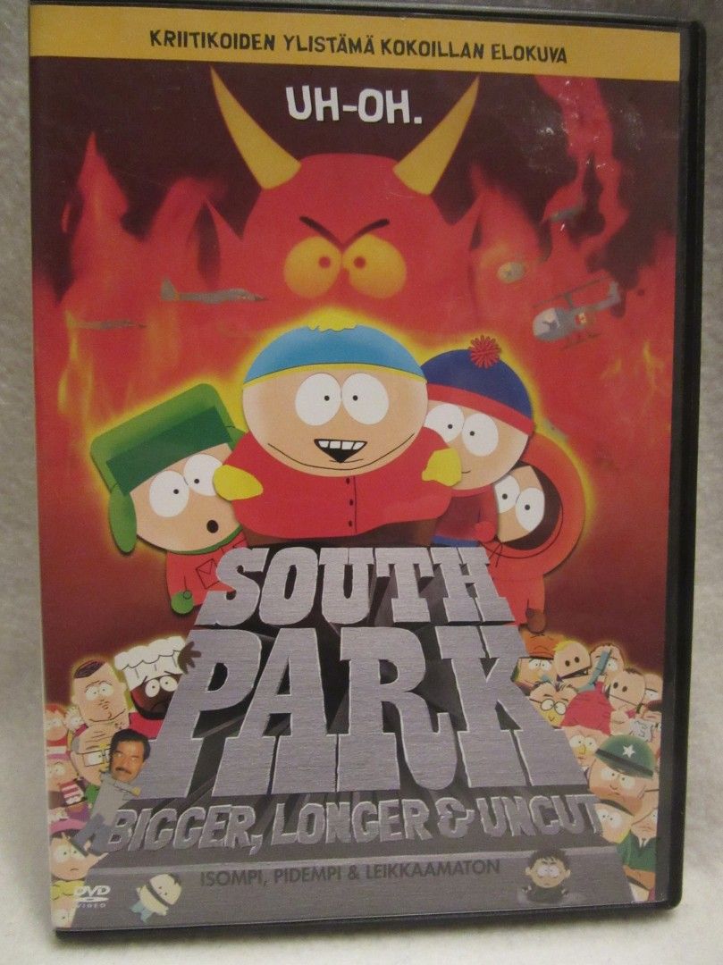 South Park : Isompi, pidempi & leikkaamaton dvd