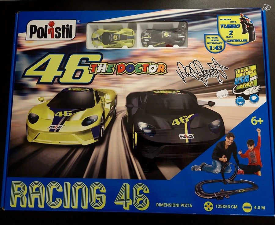 UUSI Polistil Racing 46 -autorata