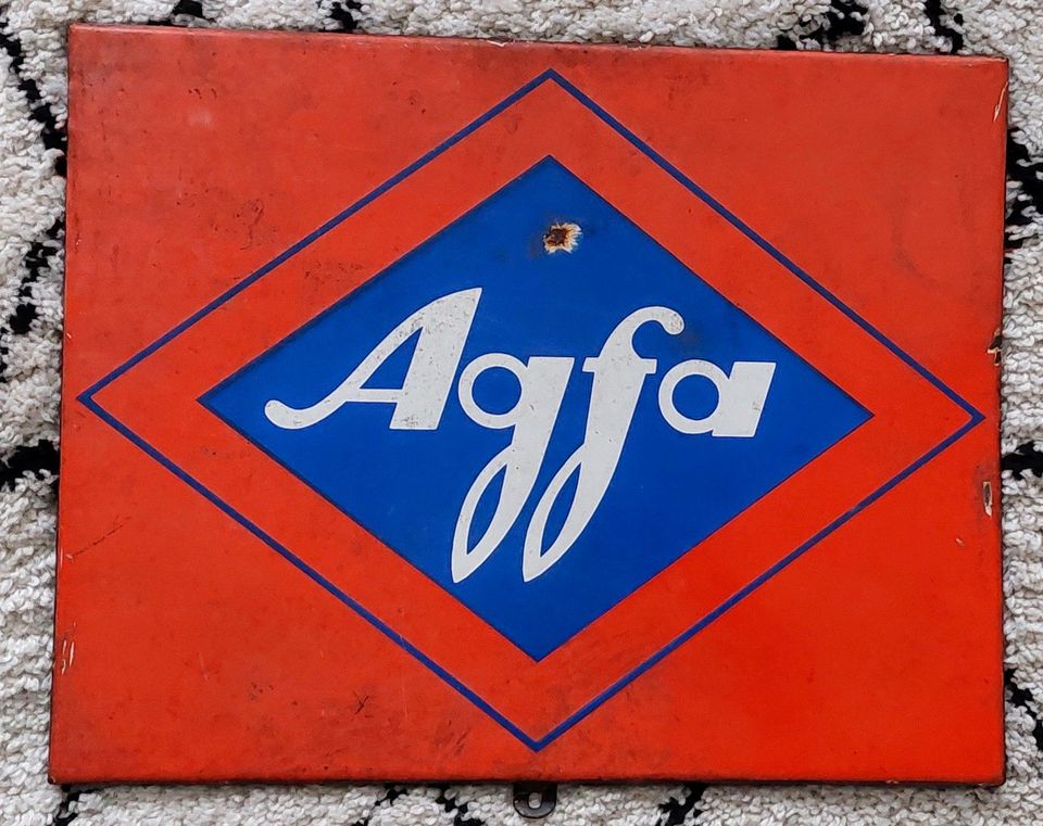 Agfa mainoskyltti