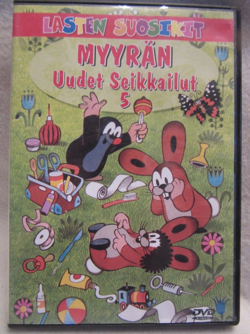 Myyrän uudet seikkailut 5 dvd