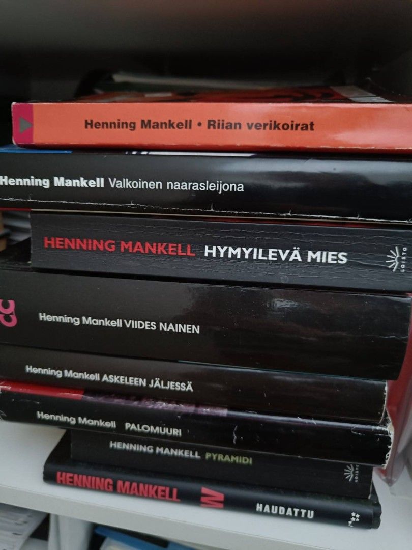 Henning Mankell kirjapaketti - Wallander sarja