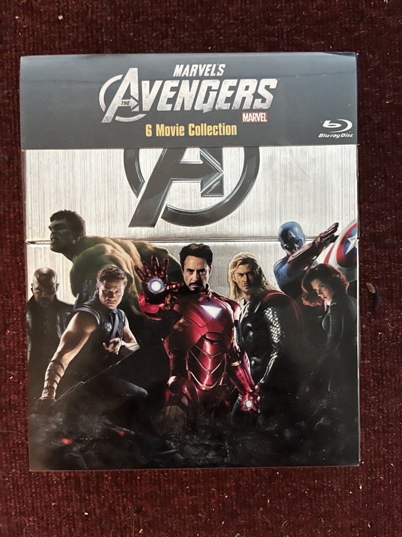 (UUSI) Blu-Ray: Marvel's Avengers 6 Movie Collecti