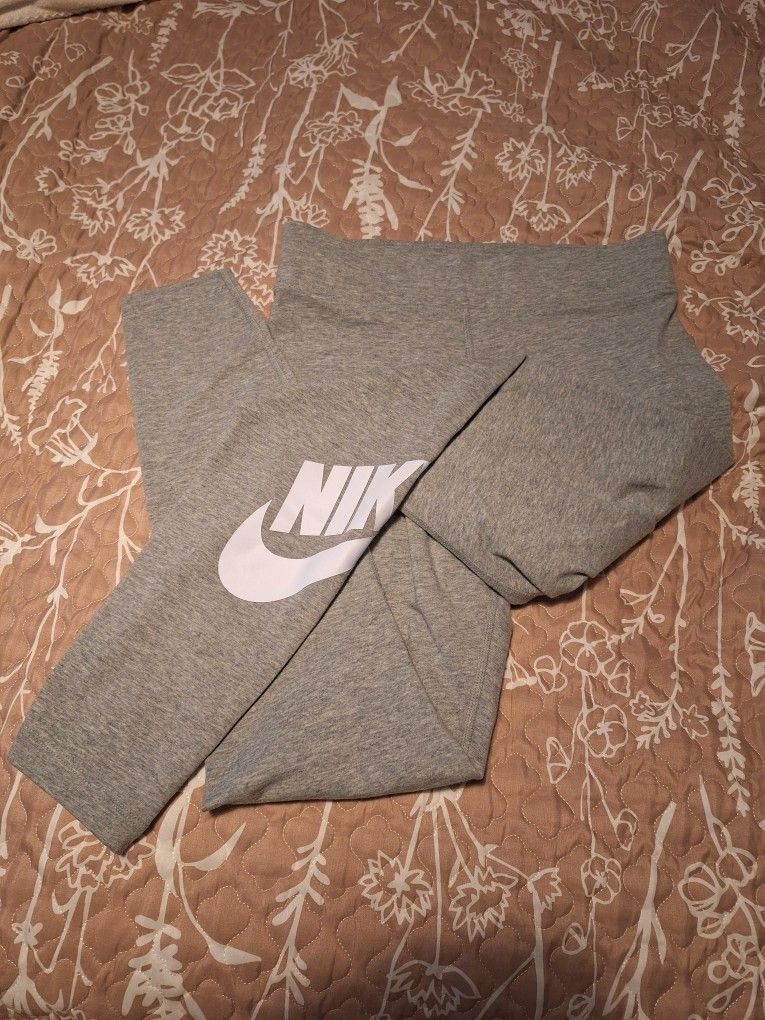 Nike leggingsit harmaa M