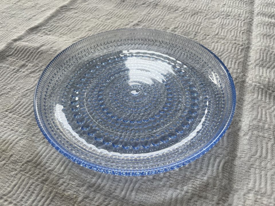 Iittala Kastehelmi lautanen 170mm, vaalean sininen