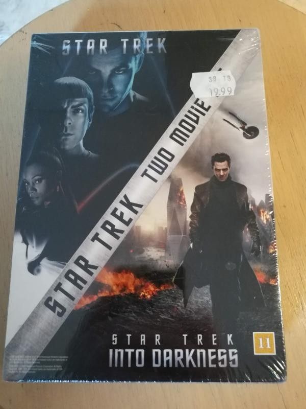 (UUSI) DVD: Star Trek / Star Trek Into Darkness