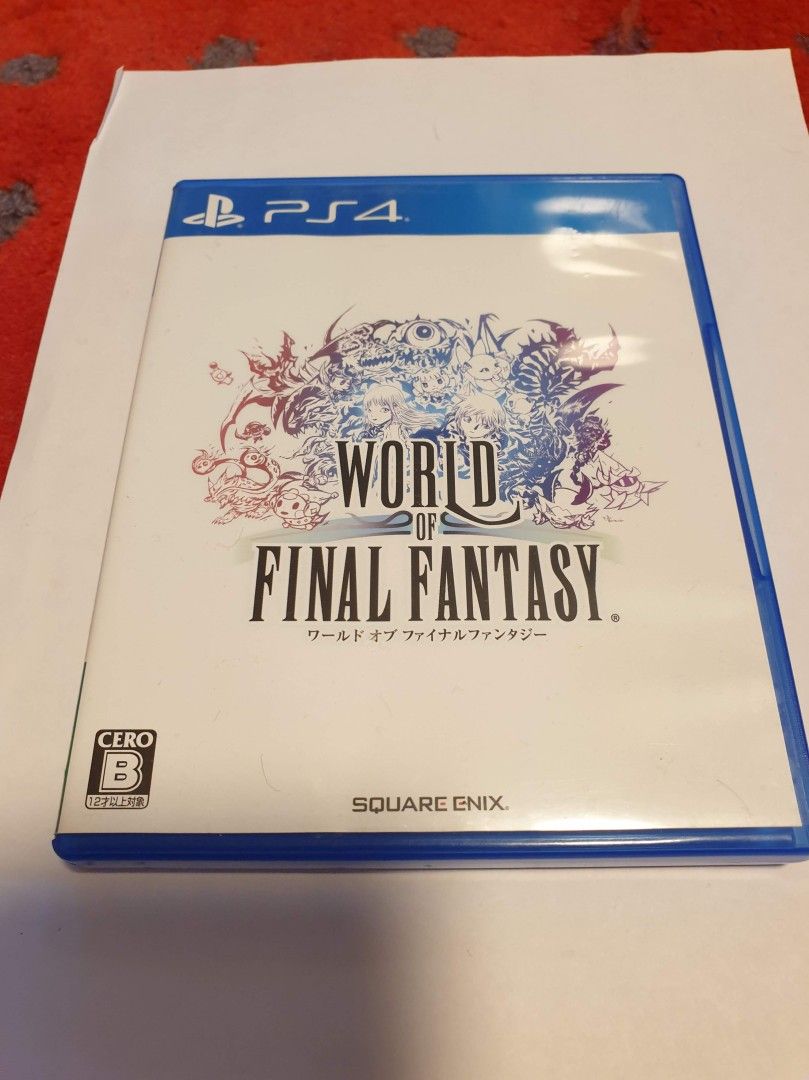 Ps4: World of Final Fantasy