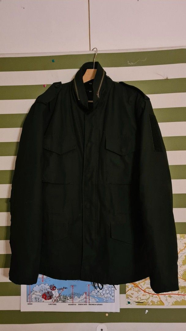 Brandit M-65 classic takki musta