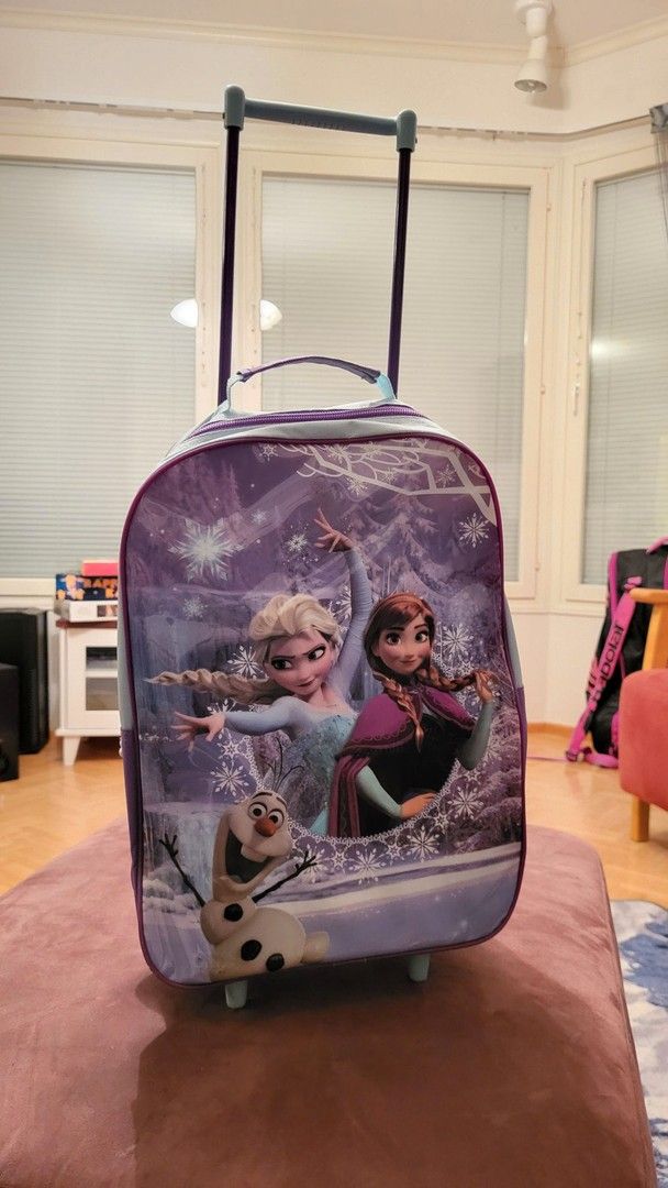 Lasten Frozen-vetolaukku