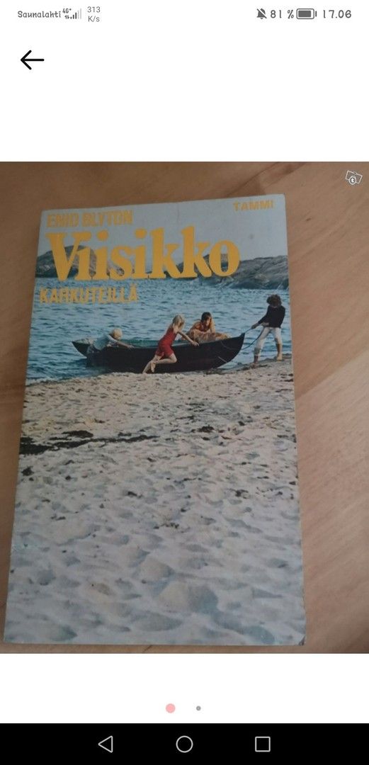 Vanha pokkari Viisikko karkuteillä