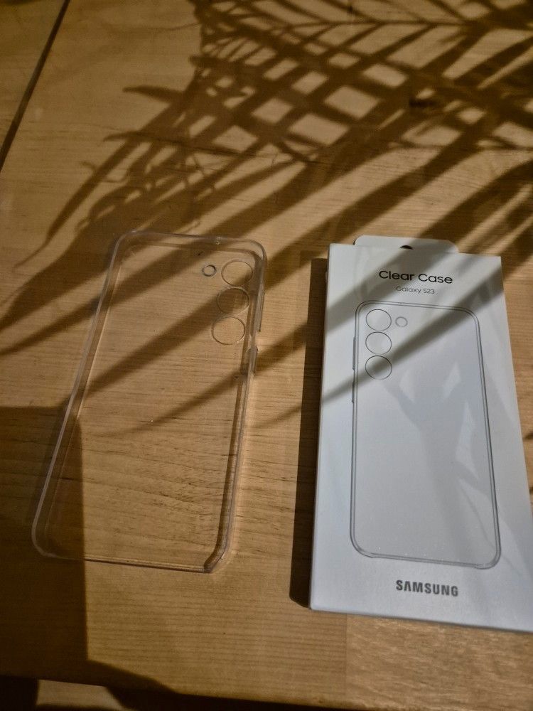 Samsung Galaxy s23 clear case
